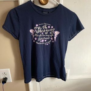 American eagle blue tshirt